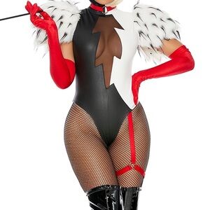 Forplay Keep It Cruel Cruella deVille Sexy Halloween Costume